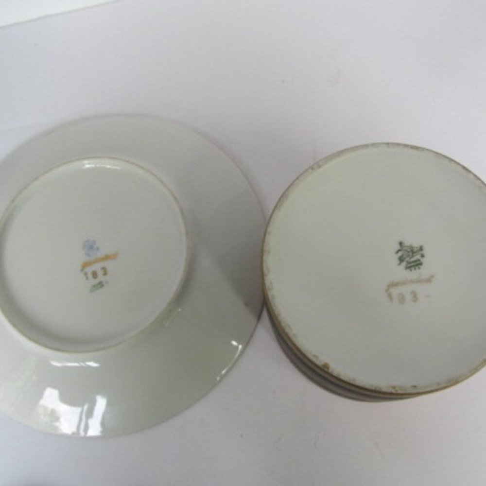 Romantic Gifts Extra Large Tea Cup and Saucer Hand Painted Bavaria Germany Gift - Picture 3 of 5